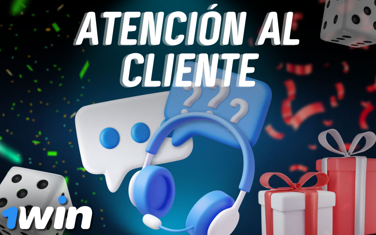 Atención al cliente para retiradas de fondos en 1Win.