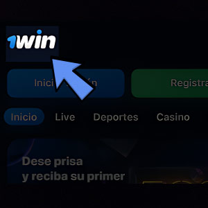 El sitio web oficial de 1Win.