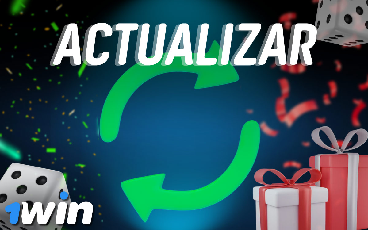 Actualice la aplicación 1win a la última versión.